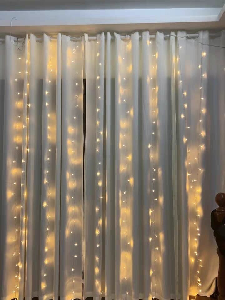 curtain fairy lights battery operated - 图片 3