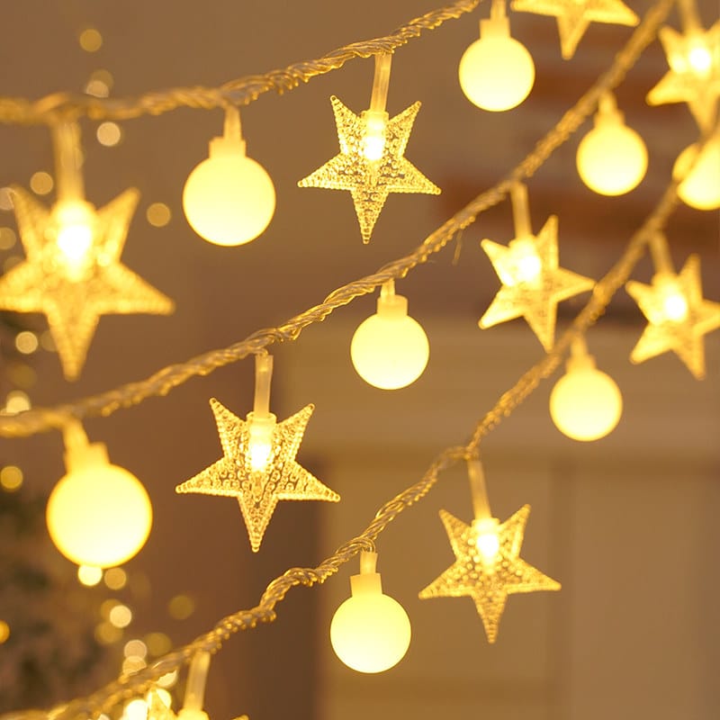 stars fairy lights