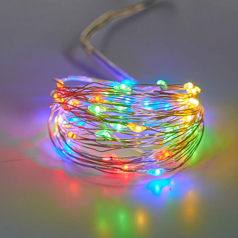 battery fairy lights copper wire - 图片 3