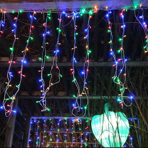 fairy icicle lights outdoor - 图片 3