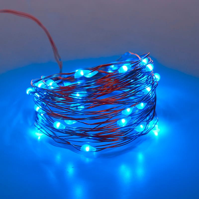 battery fairy lights copper wire