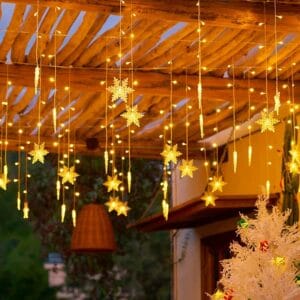 snow fairy lights