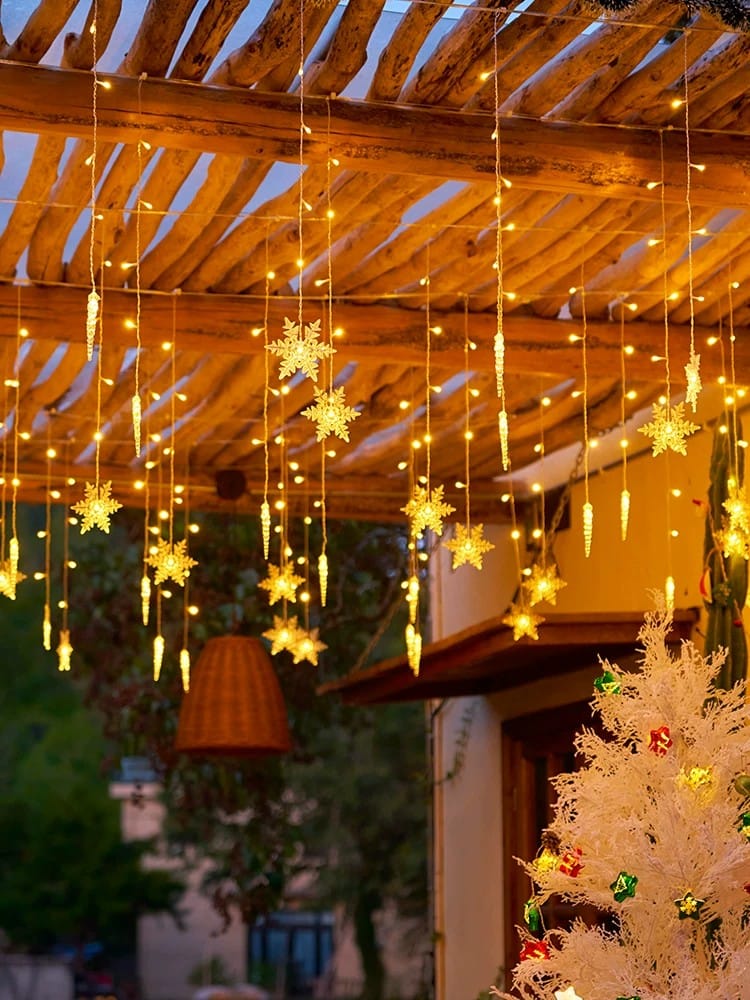 snow fairy lights